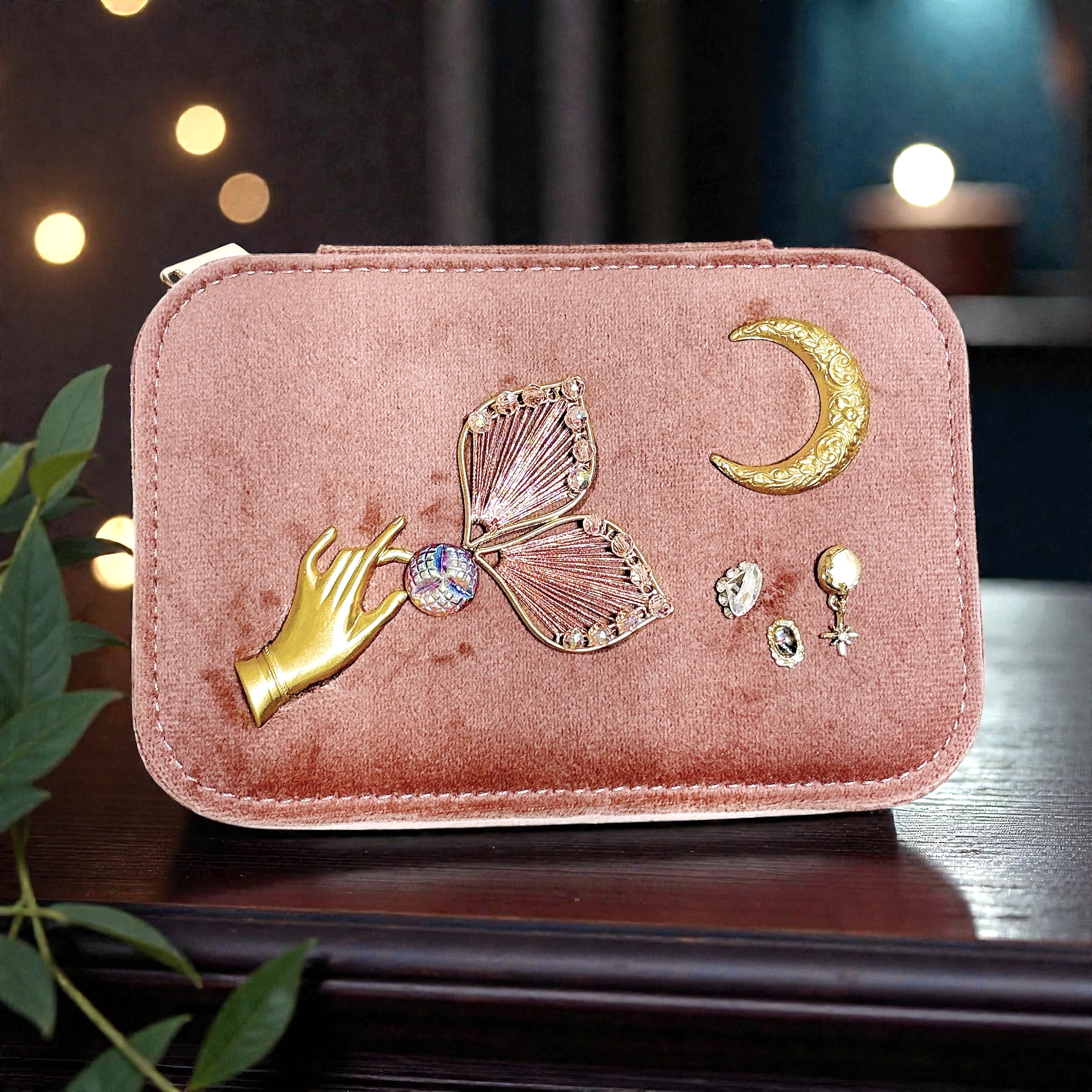 宵空（よいぞら）の宝石箱［モーヴピンク］｜夜と朝のあいだにきらめく時間